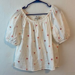 Loft cotton blouse